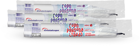Embalagens dos produtos personalizados