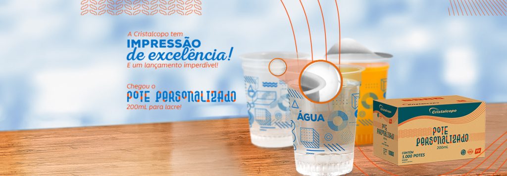 Lançamento! Pote Personalizado 200mL para Lacre
