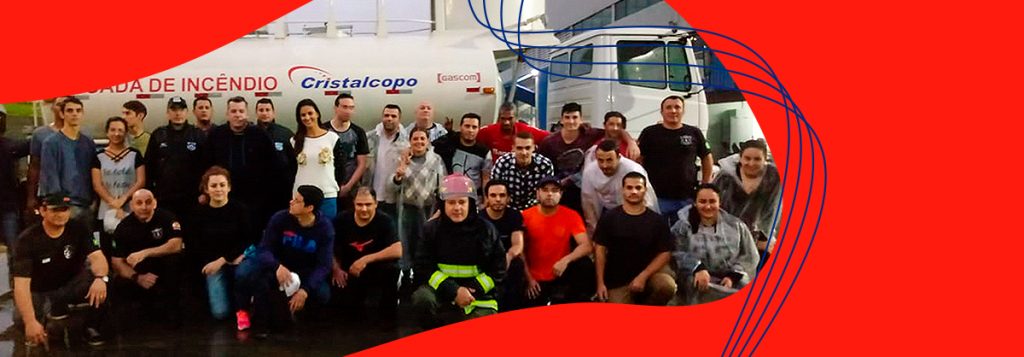 Profissionais Cristalcopo participam do Curso de Formação de Brigada de Emergência!
