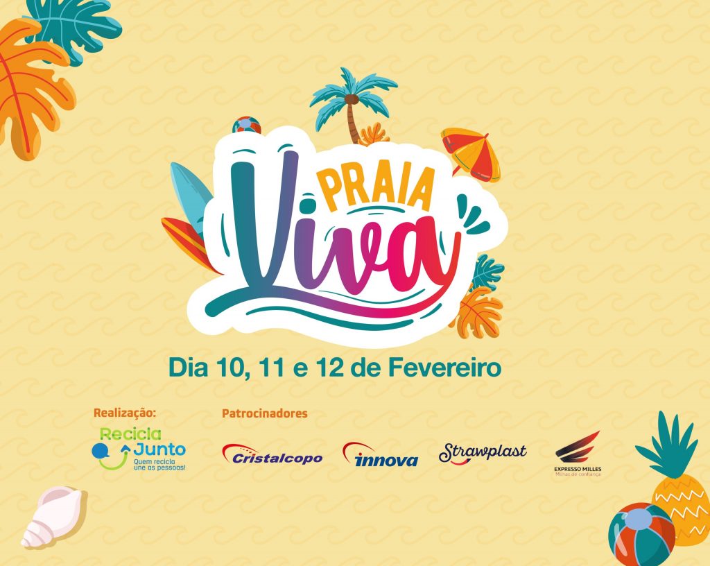 Recicla Junto marca presença no litoral com iniciativa Praia Viva