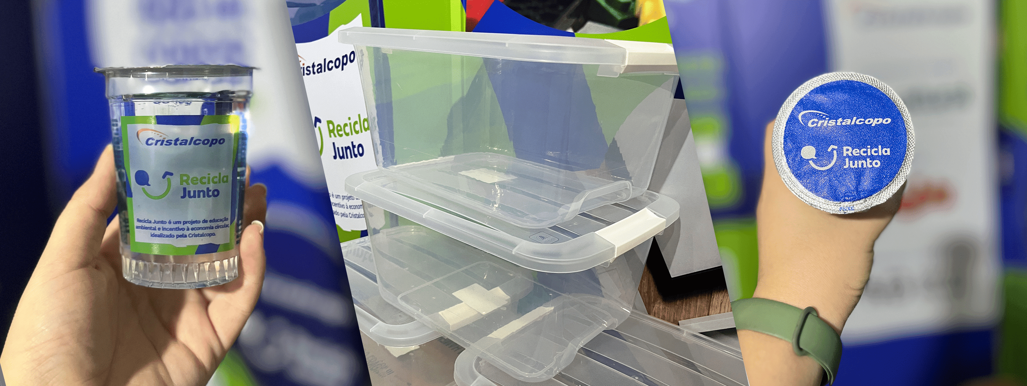 Produto da reciclagem dos copos na maratona internacional de sp